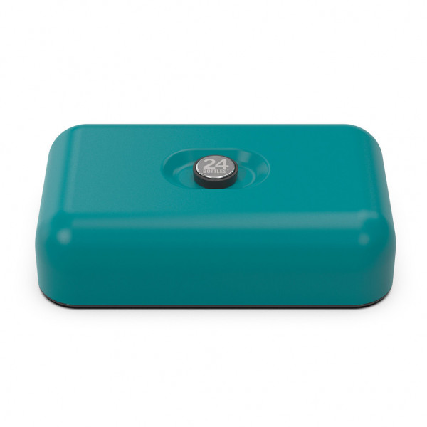 LUNCHBOX ALL-IN-1 SET in der Farbe ATLANTIC BAY von 24Bottles. Edelstahl Lunchbox groß - BPA-FREE und auslaufsicher.