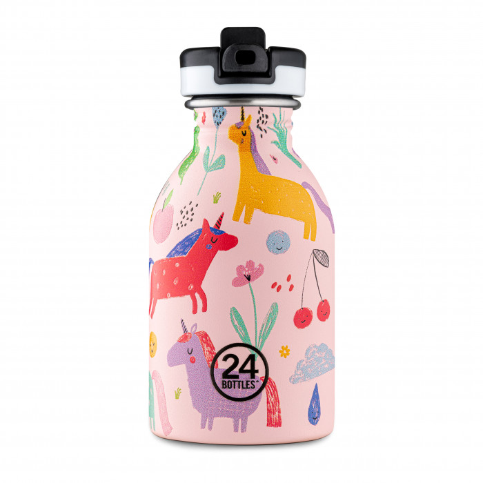 24 Bottle Kindertrinkflasche KIDS - Magic Friends. Füllvolumen: 0,25 l
