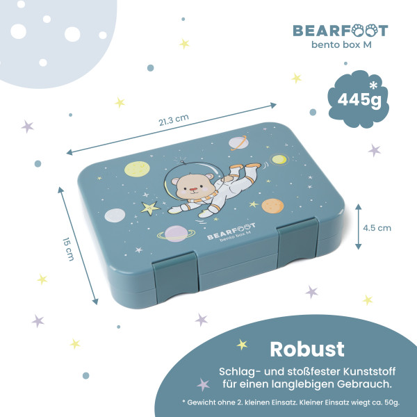 MAISON HUIS Kinder Lunchbox Mit Thermo-Glas – Auslaufsichere Bento-Box, 2 Fächer, 237 Ml Isolierbecher, Rosa