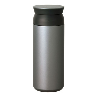 Travel Tumbler Isolierbecher silber vom japanischen Hersteller KINTO. Thermobecher to go aus doppelwandigem Edelstahl. BPA-frei, auslaufsicher, robust, ...